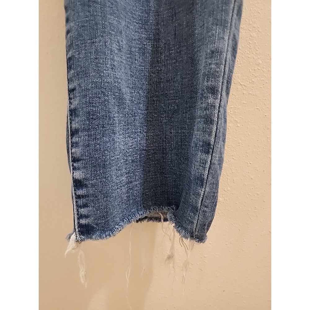 Pistola Distressed Denim Jeans Pants Skinny Stretch Frayed Hem Size 18W - Picture 6 of 16